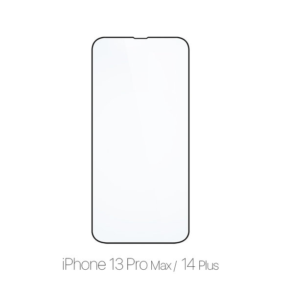 Vetro temperato FullCase per iPhone 13 Pro Max, 14 Plus, FixPremium
