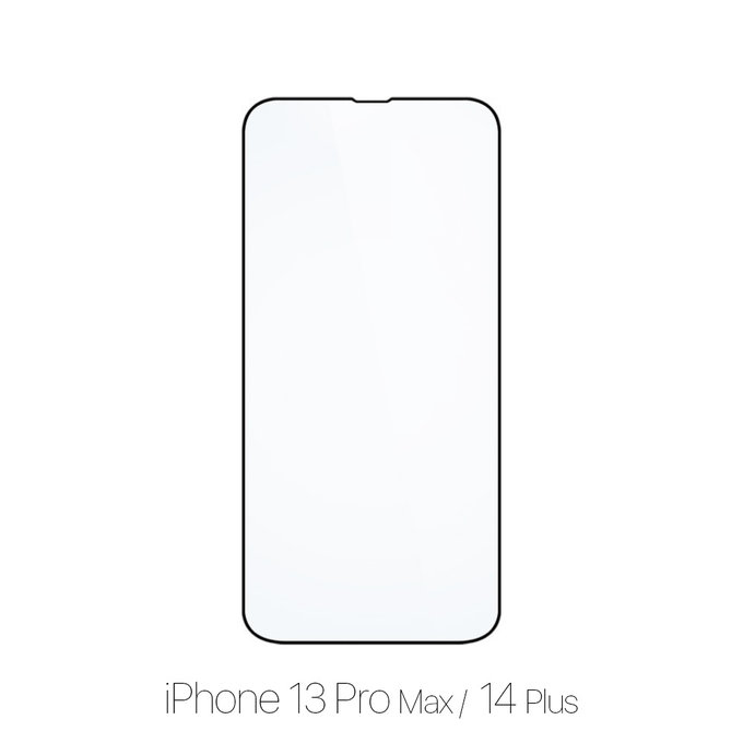 Vetro temperato FullCase per iPhone 13 Pro Max, 14 Plus, FixPremium