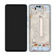 Schermo per Samsung A53 5G A536B, Awesome Blue, Vetro touch con cornice, GH82-28024C, GH82-28025C, Genuine Service Pack