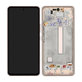 Schermo per Samsung A53 5G A536B, Awesome Peach, Vetro touch con cornice, GH82-28024D, GH82-28025D, Genuine Service Pack