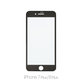 Vetro temperato FullCase per iPhone 7 Plus, 8 Plus, FixPremium
