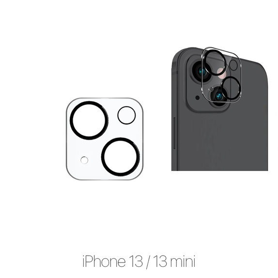 Protezione obiettivo fotocamera posteriore per iPhone 13, 13 Mini, FixPremium