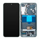 Schermo per Samsung S22 S901B, Green, Vetro touch con cornice, GH82-27520C, GH82-27521C, Genuine Service Pack