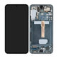 Schermo per Samsung S22 Plus S906B, Green, Vetro touch con cornice, GH82-27500C, GH82-27501C, Genuine Service Pack