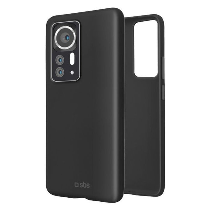 Custodia Sensity per Xiaomi 12, Black, SBS