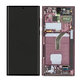 Schermo per Samsung S22 Ultra S908B, Burgundy, Vetro touch con cornice, GH82-27488B, GH82-27489B, Genuine Service Pack