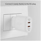 Adattatore di ricarica 20W 2x USB-C Power Delivery, White, SBS