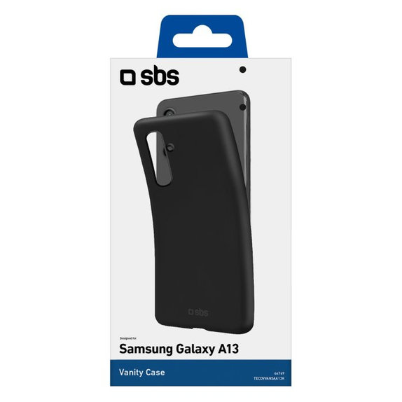 Custodia Vanity per Samsung A13 5G, A04s, Black, SBS