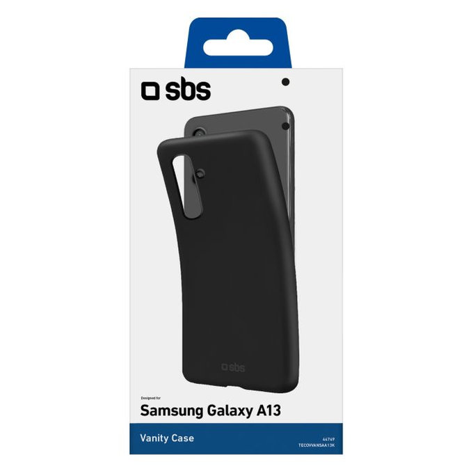 Custodia Vanity per Samsung A13 5G, A04s, Black, SBS