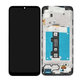 Schermo per Motorola Moto E20 XT2155-3, Vetro touch con cornice, 5D68C19457, Genuine Service Pack