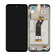 Schermo per Xiaomi Redmi 10 (2022) 21121119SG 22011119UY, Carbon Gray, Vetro touch con cornice, 560001K19S00, Genuine Service Pack