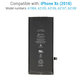 Batteria per iPhone XR, 2942mAh, Service Pack