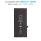 Batteria per iPhone 11, 3110mAh, Service Pack