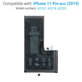 Batteria per iPhone 11 Pro Max, 3969mAh, Service Pack