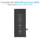 Batteria per iPhone SE (2nd Gen 2020), 1821mAh, A2312, Service Pack