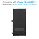 Batteria per iPhone 13 Mini, A2660, 2406mAh, Service Pack