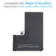 Batteria per iPhone 13 Pro, A2656, 3095mAh, Service Pack