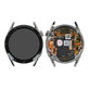 Schermo per Huawei Watch GT 3 JPT-B19 46mm, Vetro touch con cornice, Silver, 02354QMS, Genuine Service Pack