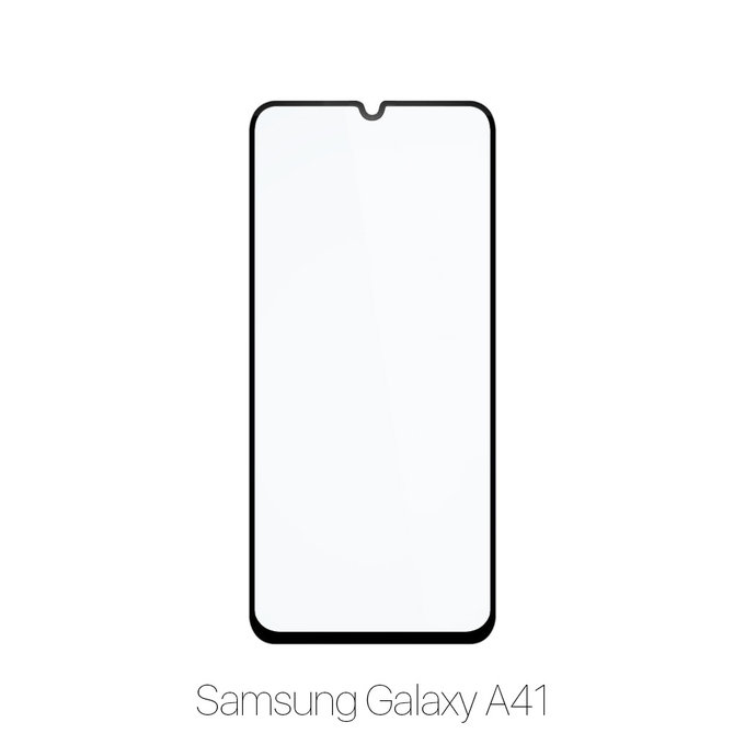 Vetro temperato FullCase per Samsung A41, FixPremium