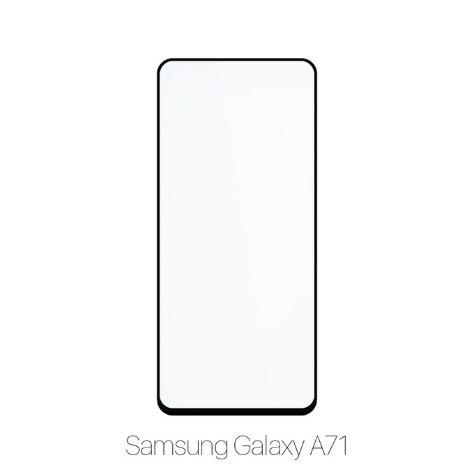 Vetro temperato FullCase per Samsung A71, FixPremium