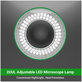 Lampada LED regolabile per microscopio, 2UUL