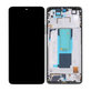 Schermo per Xiaomi Redmi Note 11 Pro+ 5G 220333QAG, Mysterious Black, Vetro touch con cornice, 560001K16U00, Genuine Service Pack