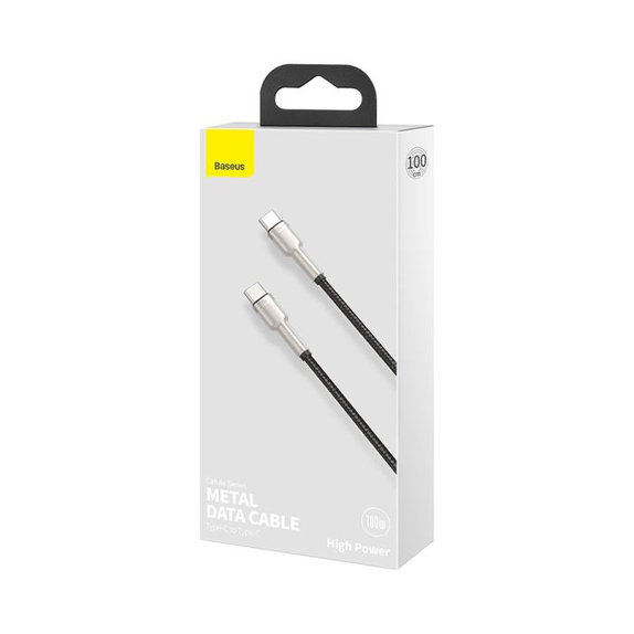 Cavo da USB-C a USB-C 1m, Black, Baseus