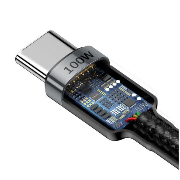Cavo da USB-C a USB-C 2m, Black, Baseus