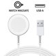 Cavo di ricarica magnetico USB-A 1m Plastic, Bulk, Compatibile con Apple Watch
