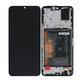 Schermo LCD per Honor X7 CMA-LX2, Black, Vetro touch con cornice e batteria, 0235ACBE, Genuine Service Pack