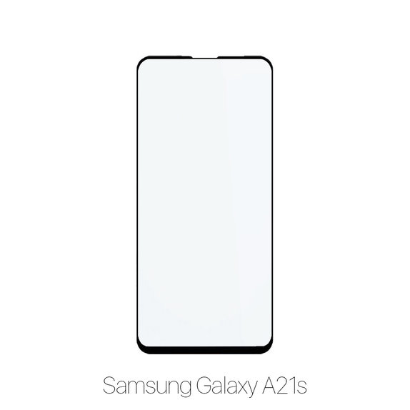 Vetro temperato FullCase per Samsung A21s, FixPremium