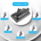 Batteria per Dyson V10, 969352-02, SV12, 206340, Li-Ion, 2500mAh, 25.2V, HQ