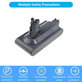 Batteria per Dyson V10, 969352-02, SV12, 206340, Li-Ion, 3000mAh, 25.2V, HQ