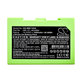 Batteria per iRobot Roomba e-seriess, i-seriess, ABL-D1, 4624864, ABL-D2, Li-Ion, 3400mAh, 14.4V, HQ