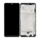 Schermo OLED per Samsung A32 4G A325F, Black, Vetro touch con cornice