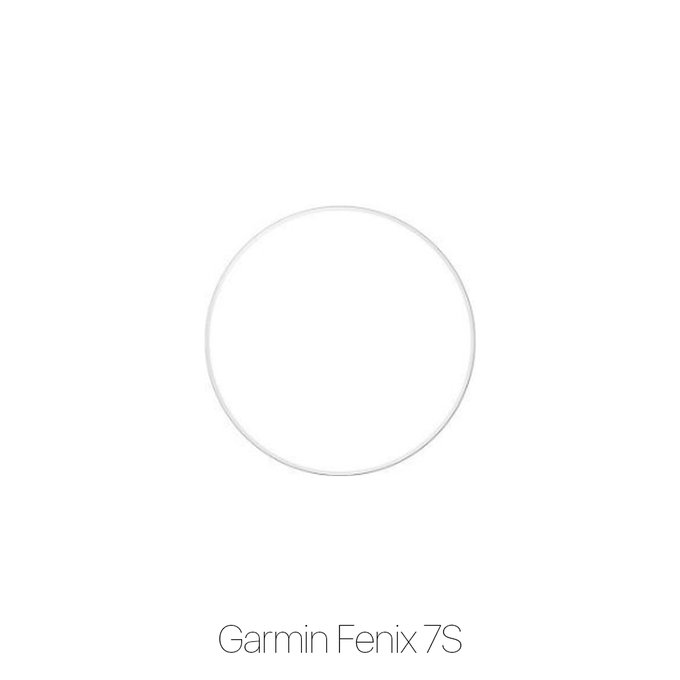 Vetro temperato Watch Protector per Garmin Fenix 7S, FixPremium