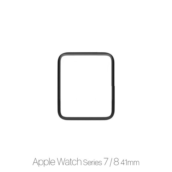 Plexiglas per Apple Watch 7, 8, 9 (41mm), FixPremium