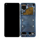 Schermo OLED per Xiaomi Mi 11 M2011K2G, Horizon Blue, Vetro touch con cornice