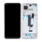 Schermo per Xiaomi Mi 10T 5G M2007J3SY, Mi 10T Pro 5G M2007J3SG, Luna Silver, Vetro touch con cornice