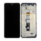 Schermo per Motorola Moto G22 XT2231, Vetro touch con cornice