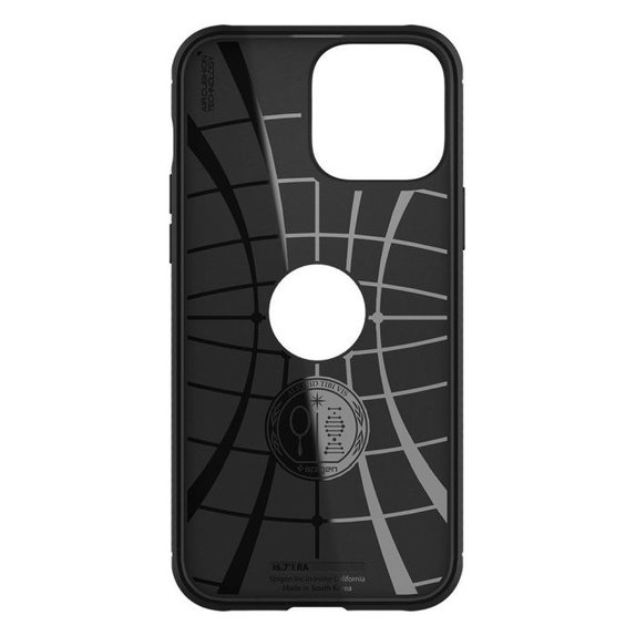 Custodia Rugged Armor per iPhone 13 Pro Max, Black, Spigen