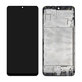 Schermo per Samsung M32 M325F, Vetro touch con cornice