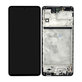 Schermo per Samsung M53 5G M536B, Black, Vetro touch con cornice