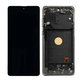 Schermo OLED per Samsung Note 10 Lite N770F, Aura Black, Vetro touch con cornice
