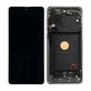 Schermo per Samsung Note 10 Lite N770F, Aura Black, Vetro touch con cornice