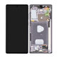 Schermo OLED per Samsung Note 20 N980B, Black, Vetro touch con cornice