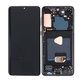 Schermo OLED per Samsung S21 Plus G996B, Phantom Black, Vetro touch con cornice