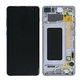 Schermo OLED per Samsung S10 Plus G975F, Prism Black, Vetro touch con cornice