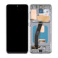 Schermo OLED per Samsung S20 G980F, Cosmic Grey, Vetro touch con cornice