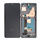 Schermo OLED per Samsung S20 Ultra G988F, Cosmic Black, Vetro touch con cornice